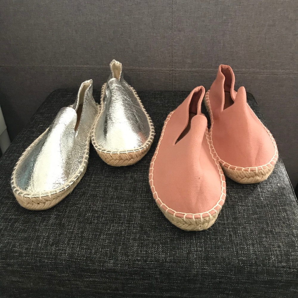 NWOT- Two Pairs of Espadrilles